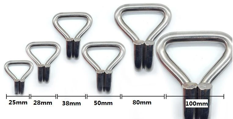 width of double J hook