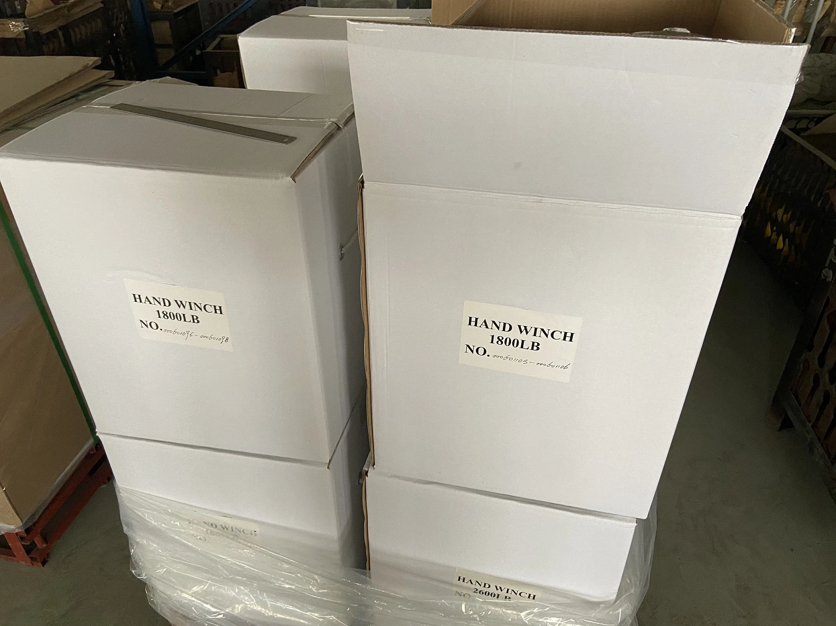 stainless steel hand winch