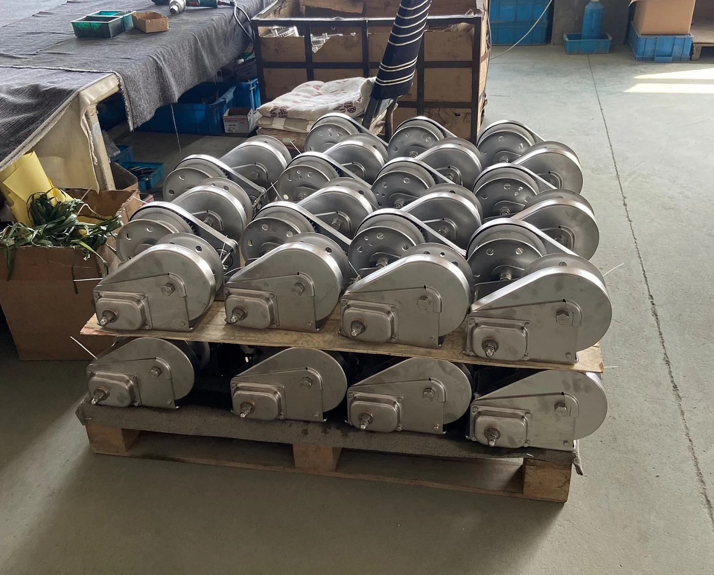 stainless steel hand winch