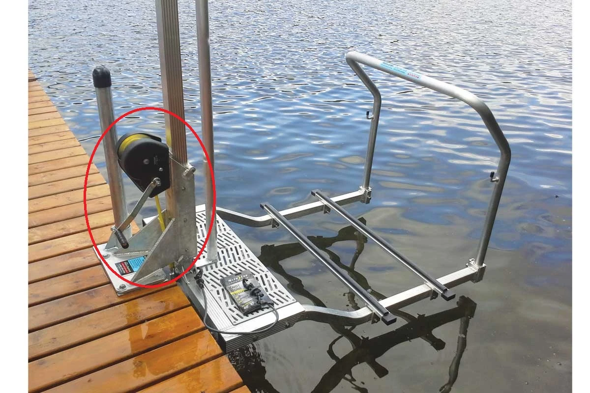 stainless steel hand winch