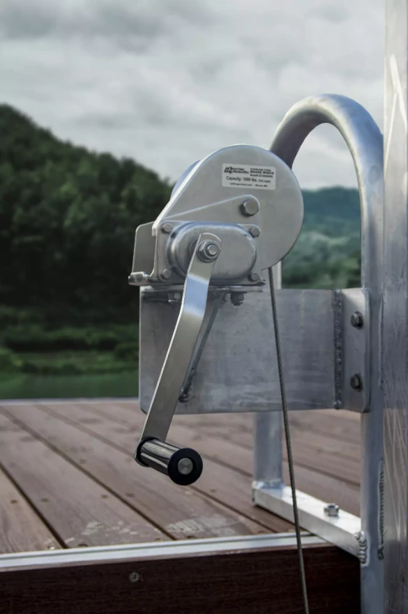 stainless steel hand winch