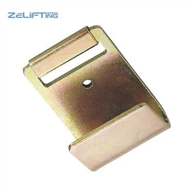 2 "Móc dây đeo bằng kim loại phẳng với bộ bảo vệ